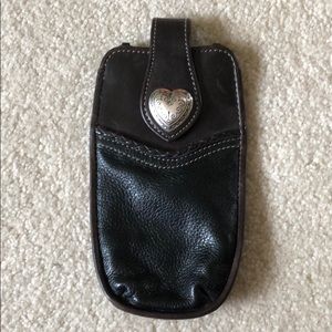 Eyeglass case - leather Brighton